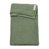 Wiegdeken wafelstructuur - Waffle cotton olive green